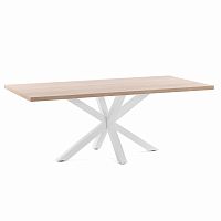 стол arya 160x100 белые ножки от la forma (ex julia grup) в Королёве