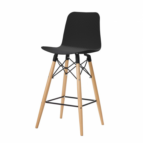 полубарный стул eiffel (eames style) черный в Королёве