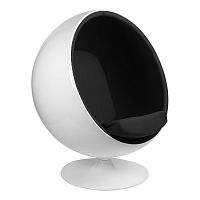 кресло eero aarnio style ball chair черное в Королёве
