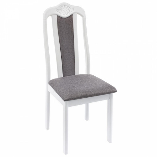 стул деревянный aron soft white / light grey в Королёве