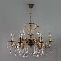 подвесная люстра ambiente granada 2118/6 pb tear drop в Королёве