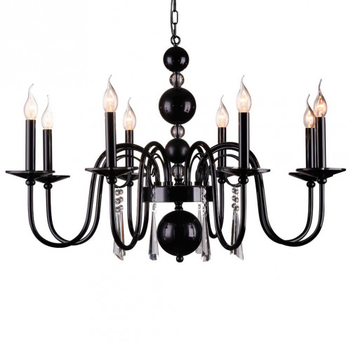 подвесная люстра newport 32208/c black в Королёве