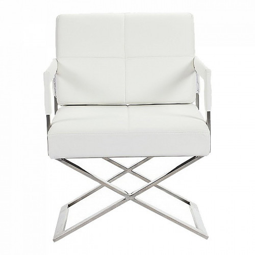 кресло aster x chair кожа белое в Королёве