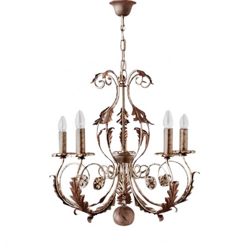 люстра 4962/5_v0580 от mm lampadari коричневая в Королёве
