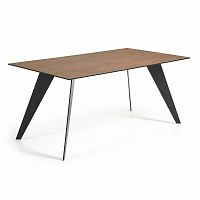 стол nack 160x90 черный, фарфоровый corten c366k10 от la forma (ex julia grup) в Королёве
