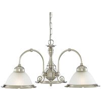 подвесная люстра arte lamp american diner a9366lm-3ss белая в Королёве