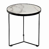стол журнальный royal white d50*48см в Королёве