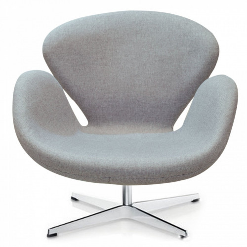 кресло swan chair темно-серое в Королёве