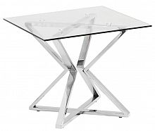 стол журнальный cube silver хром в Королёве