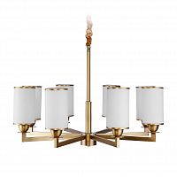 люстра brch9040-8 от delight collection белая/золото в Королёве