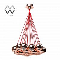 подвесная люстра mw-light котбус 2 492011919 медь в Королёве