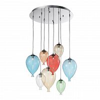 подвесная люстра ideal lux clown sp8 color в Королёве