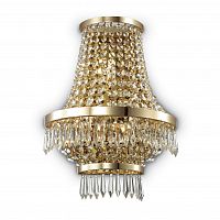 настенный светильник ideal lux caesar ap3 oro в Королёве