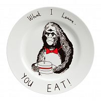 тарелка what i leave - you eat в Королёве