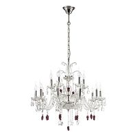 подвесная люстра odeon light bocciolo 3946/15 хром в Королёве