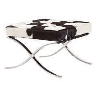 оттоманка barcelona stool бело-черная в Королёве