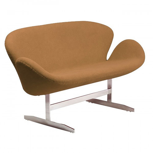 диван swan sofa прямой коричневый в Королёве