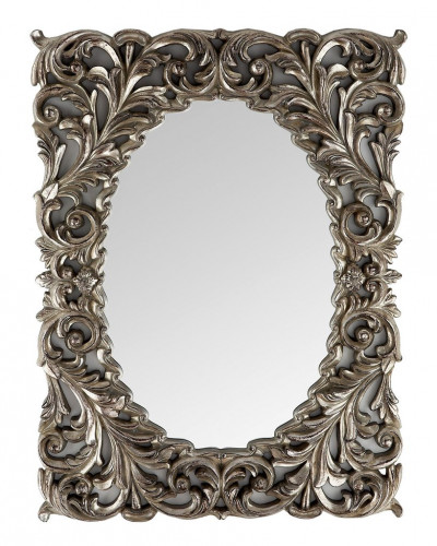 зеркало прямоугольное настенное серебро массимо florentine silver в Королёве