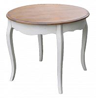 стол обеденный круглый mobilier de maison белый в Королёве