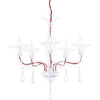 подвесная люстра arte lamp artefact a3225lm-5wh белая в Королёве