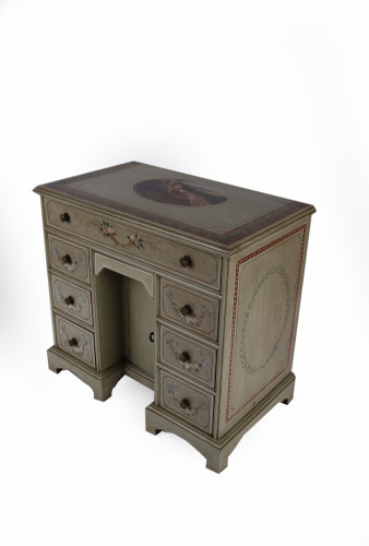 стол mini pedestal desk зеленый с рисунком в Королёве