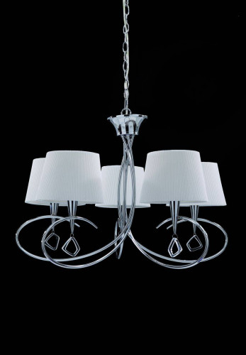 подвесная люстра mantra mara chrome - white 1641 в Королёве