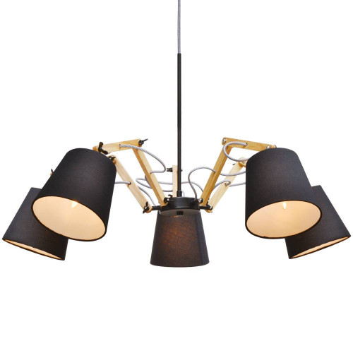 подвесная люстра arte lamp pinoccio a5700lm-5bk в Королёве