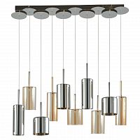 дизайнерская подвесная люстра spot light flaconetta 1301028 серая в Королёве