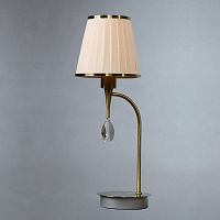 настольная лампа brizzi alora ma01625t/001 bronze cream в Королёве