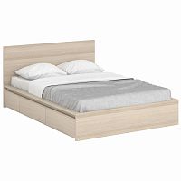 кровать деревянная двуспальная 160х200 белая unit pink в Королёве