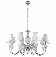 подвесная люстра crystal lux alma white sp-pl8 в Королёве