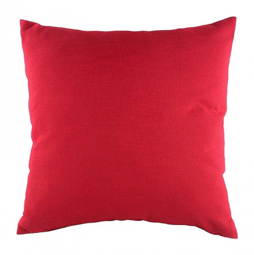 однотонная красная подушка red в Королёве