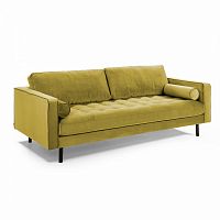 диван bogart sofa 2 двухместный темно-желтый от la forma (ex julia grup) в Королёве
