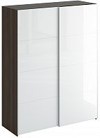 шкаф-купе slide 1700 белый глянец с коричневым в Королёве