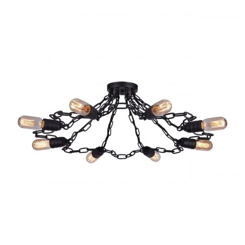 потолочная люстра arte lamp a9344pl-8bk в Королёве