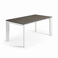 стол atta 140 (200)x90 белый, фарфоровая. ceniza cc0179vc от la forma (ex julia grup) в Королёве