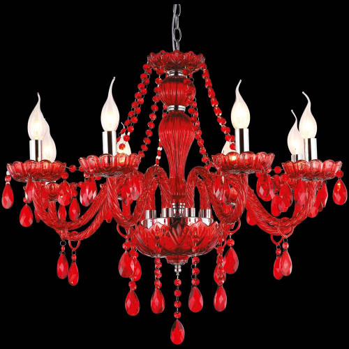 подвесная люстра arte lamp teatro a3964lm-8rd в Королёве