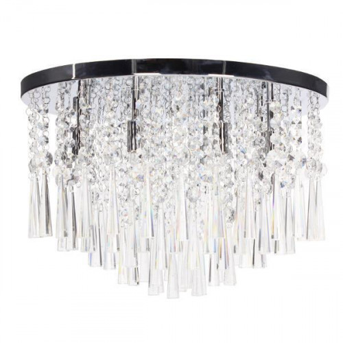 дизайнерская потолочная люстра spot light luxoria 9018828 хром в Королёве