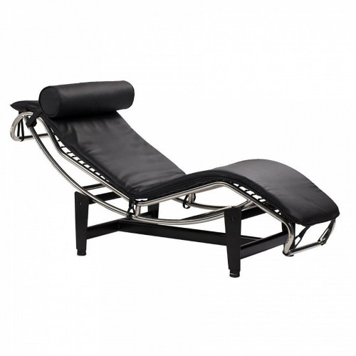 шезлонг chaise longue lc4 черный в Королёве