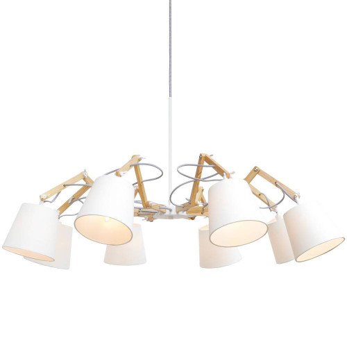 подвесная люстра arte lamp pinoccio a5700lm-8wh в Королёве