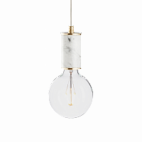подвесной светильник marmor glans bianco brass в Королёве