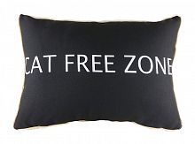 подушка с надписью cat free zone в Королёве