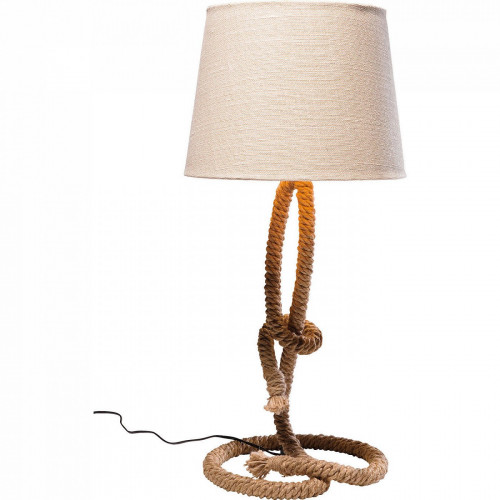 лампа настольная rope бежевая в Королёве