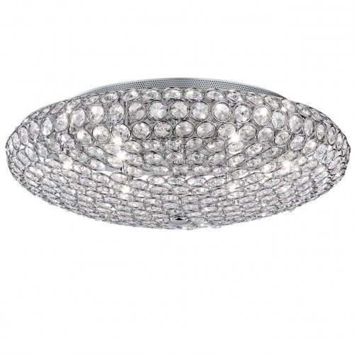 потолочный светильник ideal lux king pl9 cromo в Королёве