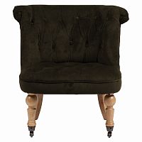 кресло amelie french country chair серо-коричневое в Королёве