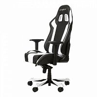 кресло геймерское dxracer king ks06 черно-белое в Королёве