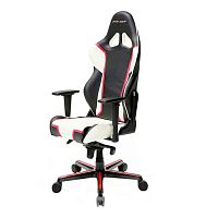 кресло геймерское dxracer racing черно-бело-красное в Королёве