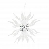 подвесной светильник ideal lux leaves sp8 bianco в Королёве