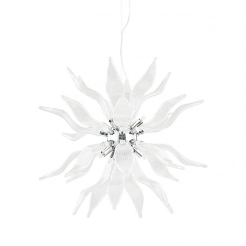 подвесной светильник ideal lux leaves sp8 bianco в Королёве