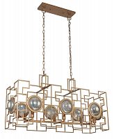 подвесная люстра crystal lux cuento sp8 l900 gold в Королёве